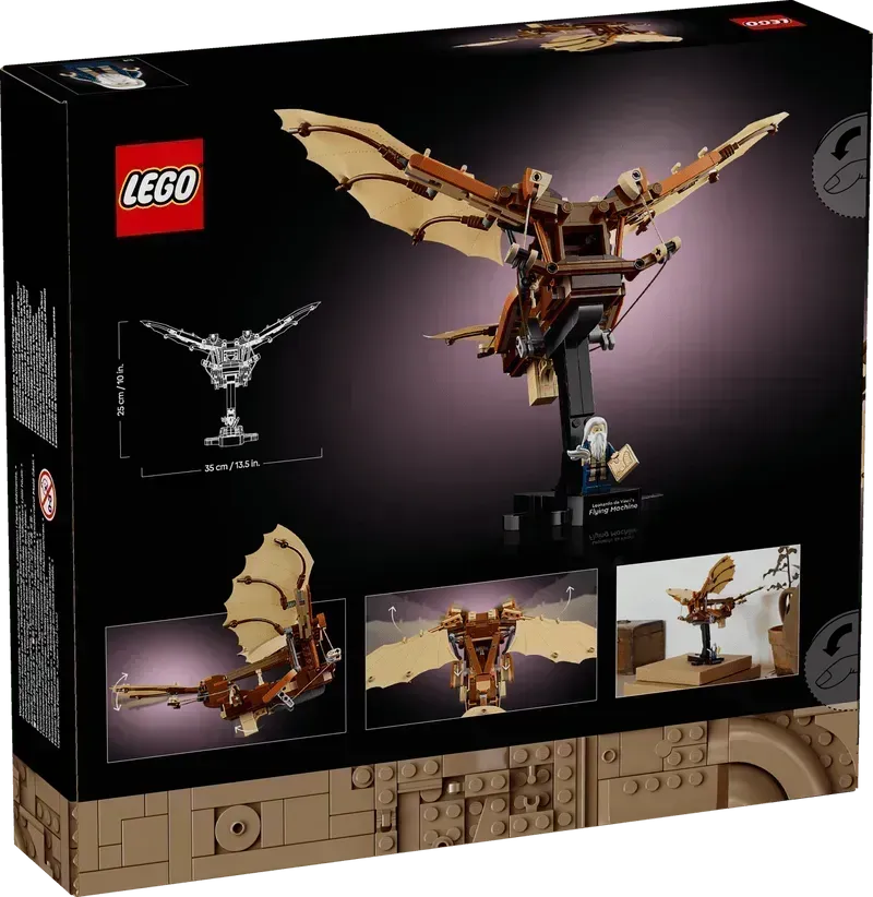 LEGO Leonardo da Vinci's Flying Machine 10363 Icons (Delivery: January 1, 2025)