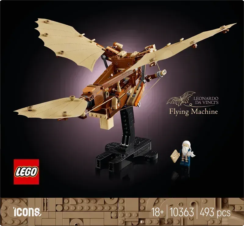 LEGO Leonardo da Vinci's Flying Machine 10363 Icons (Delivery: January 1, 2025)