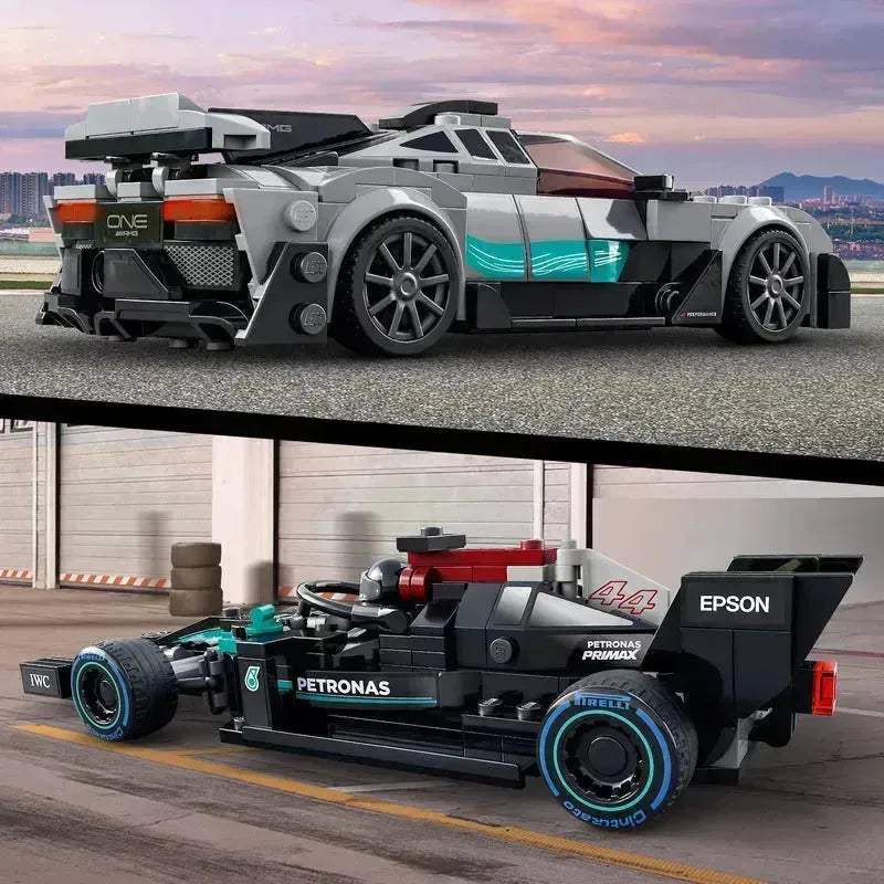 LEGO Mercedes-AMG Formule 1 W12 E Performance & Mercedes-AMG Project One 76909