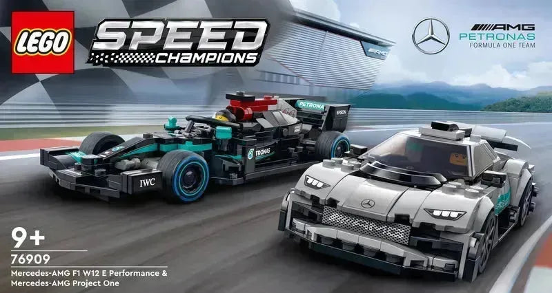 LEGO Mercedes-AMG Formule 1 W12 E Performance & Mercedes-AMG Project One 76909