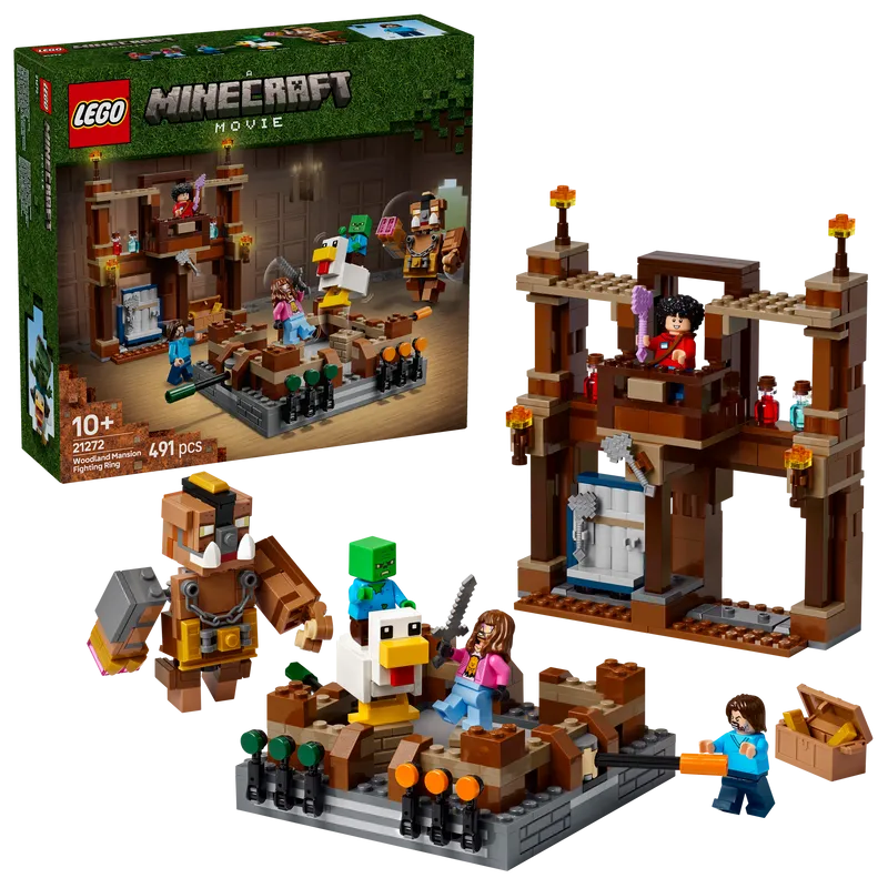 LEGO De arena bij het boslandhuis 21272 Minecraft