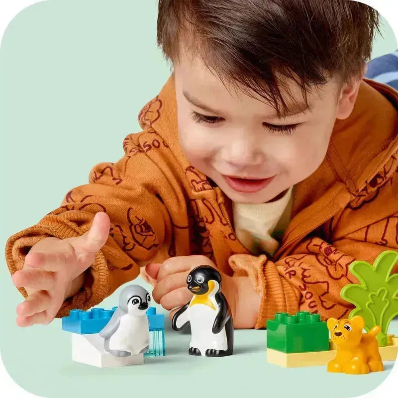 LEGO Wild Animal Families Penguins Lions 10442 DUPLO