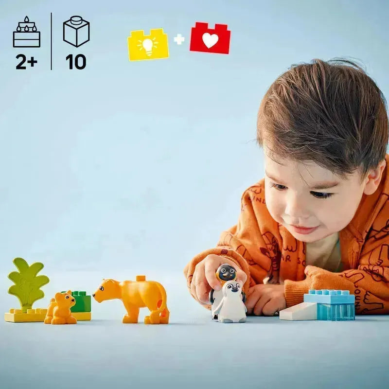 LEGO Wilde dieren familie: Penguins 10442 DUPLO