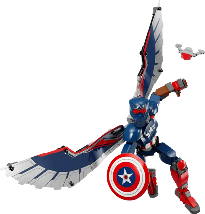 LEGO Nieuwe Captain America bouwfiguur 76296 Superheroes  (Pre-Order: december)