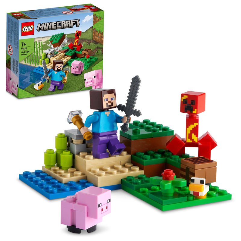 LEGO De Creeper hinderlaag 21177 Minecraft LEGO MINECRAFT @ 2TTOYS LEGO €. 8.48