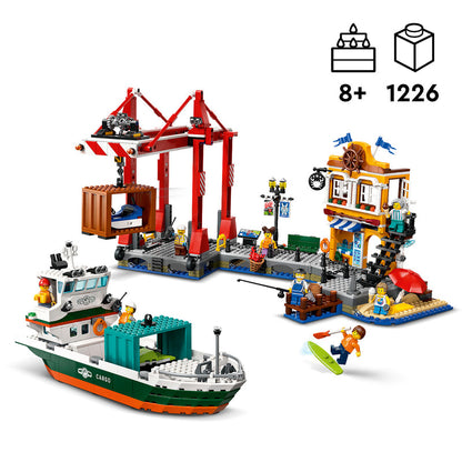 LEGO Hafen mit Frachter 60422 City