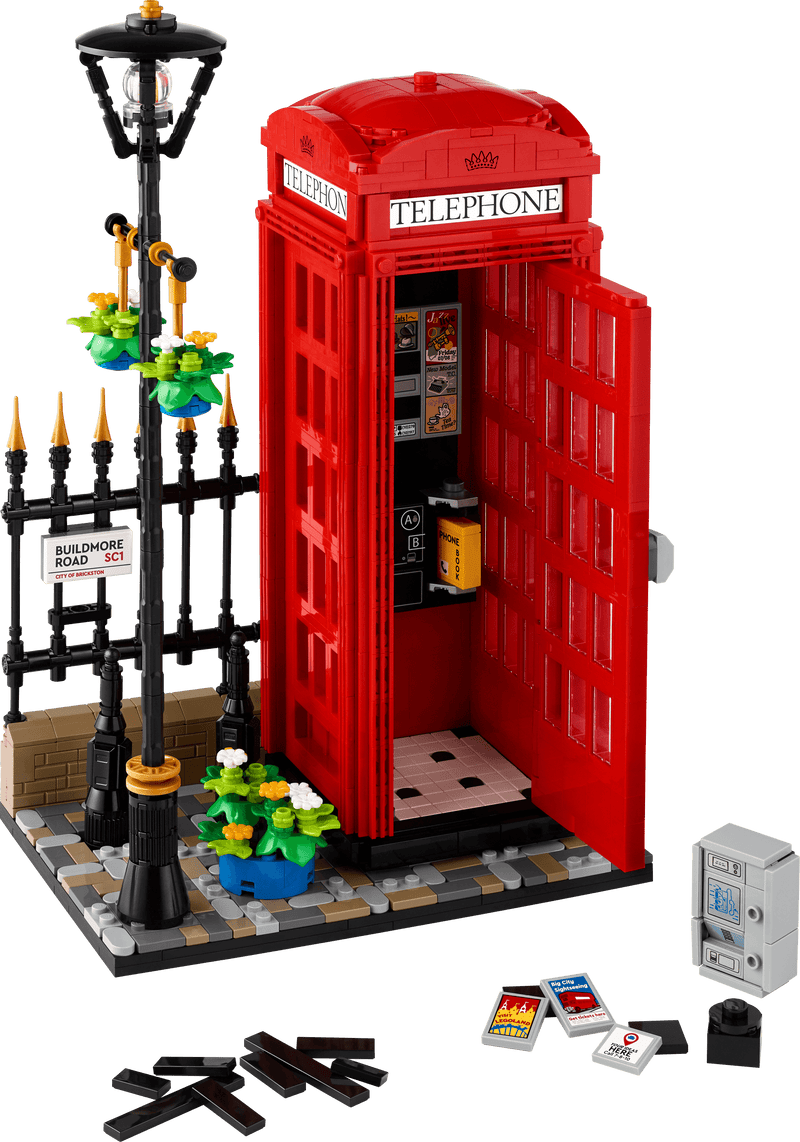 LEGO Rode Londense telefooncel 21347 Ideas @ 2TTOYS 2TTOYS €. 114.99