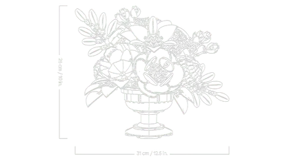 LEGO Bloemstuk 10345 Botanische Collectie