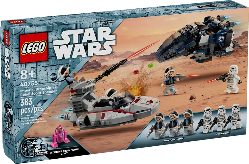 LEGO Imperial Dropship vs. Rebel Scout Speeder 40755 StarWars