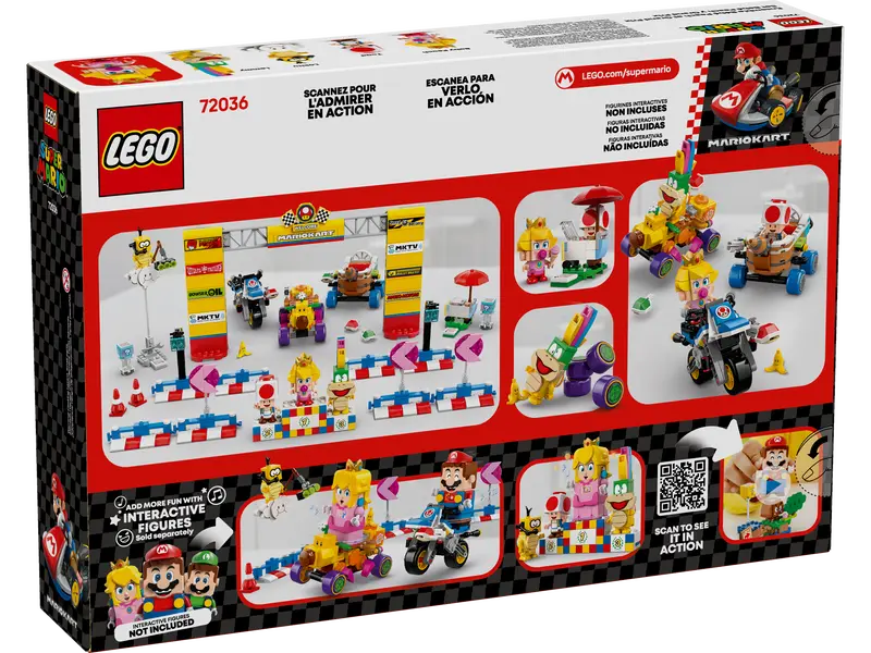 LEGO Mario Kart – Baby Peach & Grand Prix Set 72036 SuperMario (Pre-Order: januari 2025)