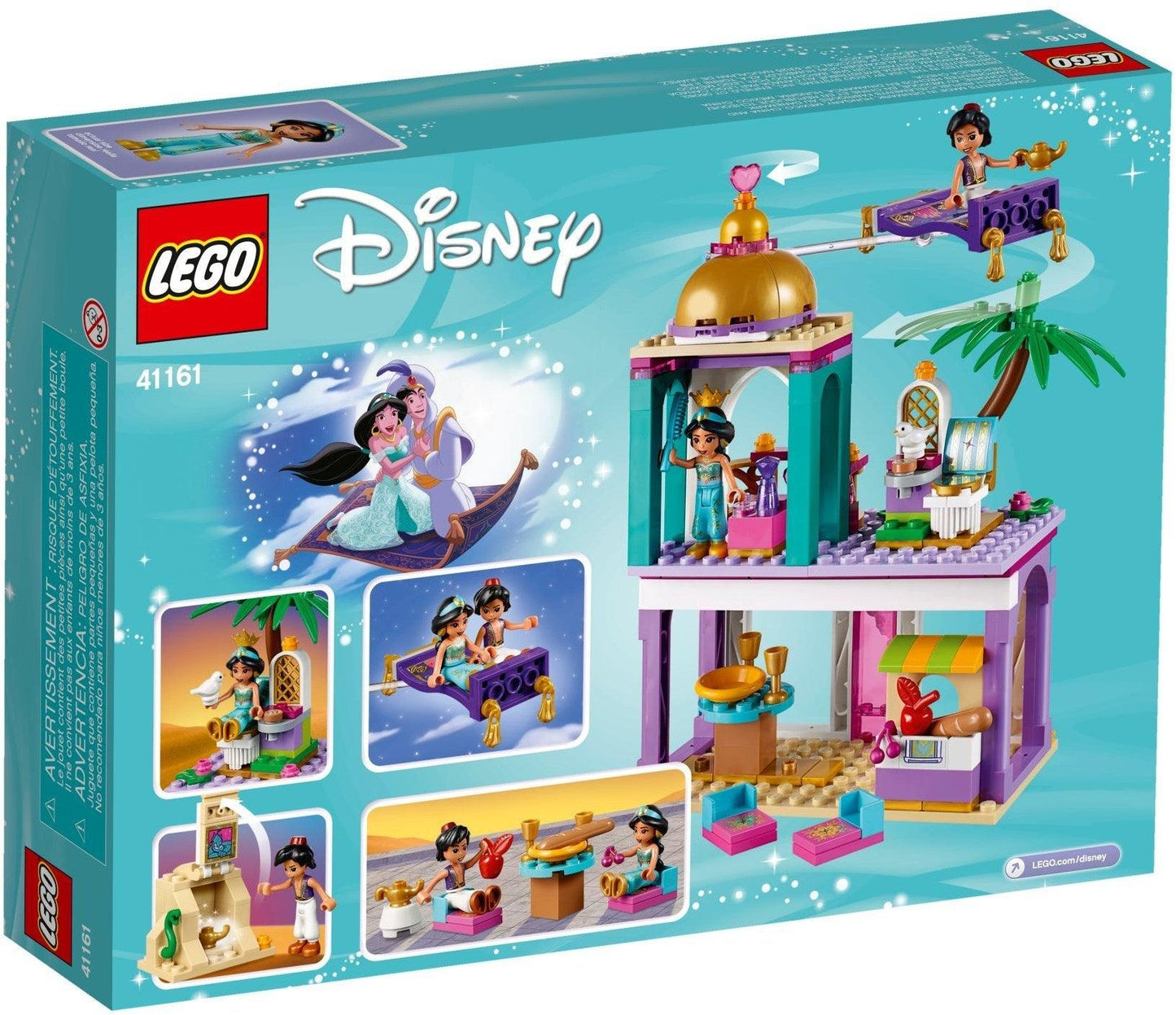 LEGO Aladdin's and Jasmine's Palace Adventures 41161 Disney LEGO DISNEY ALADIN @ 2TTOYS LEGO €. 34.99