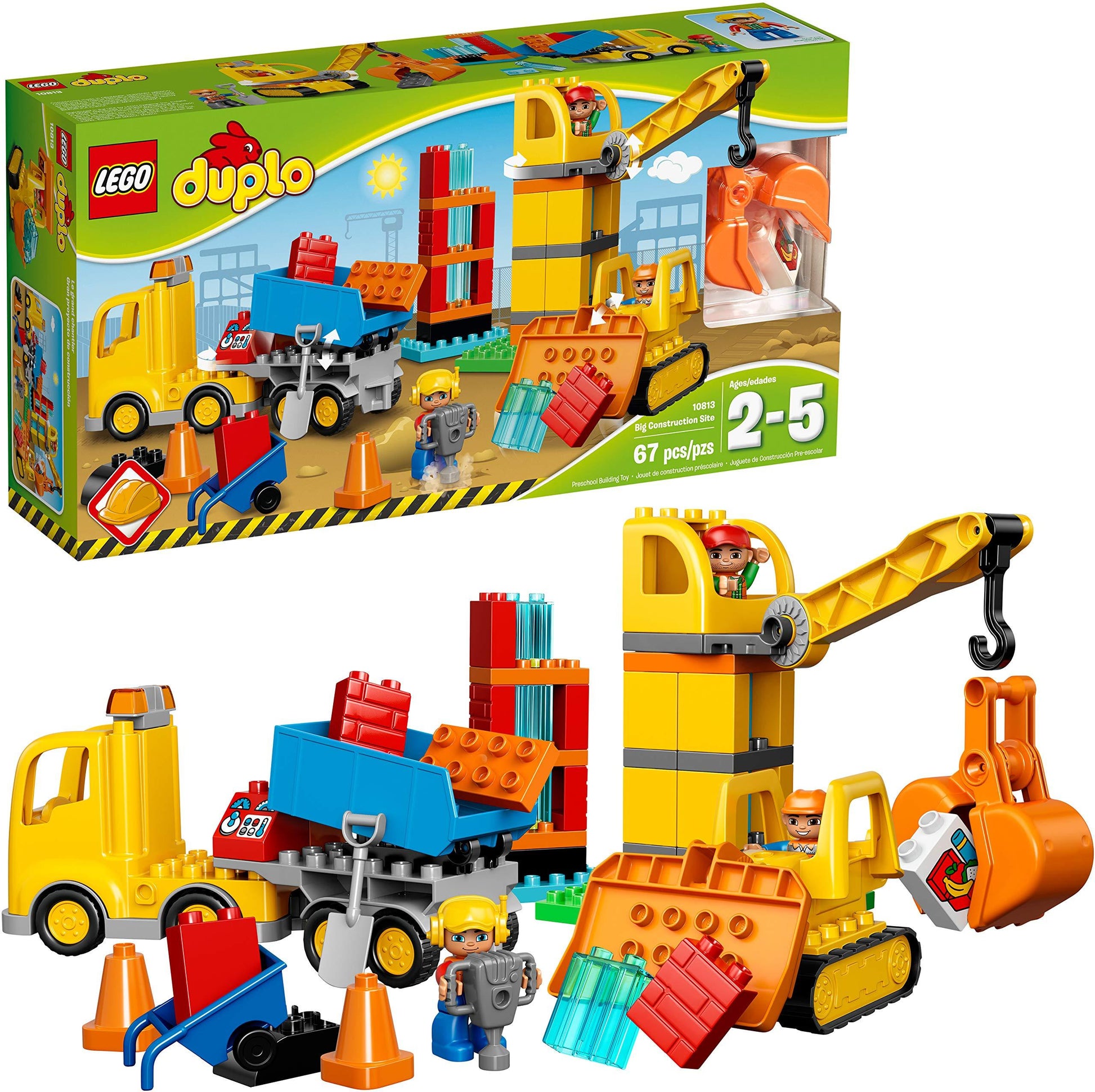 LEGO Big Construction Site 10813 DUPLO LEGO DUPLO @ 2TTOYS LEGO €. 59.99