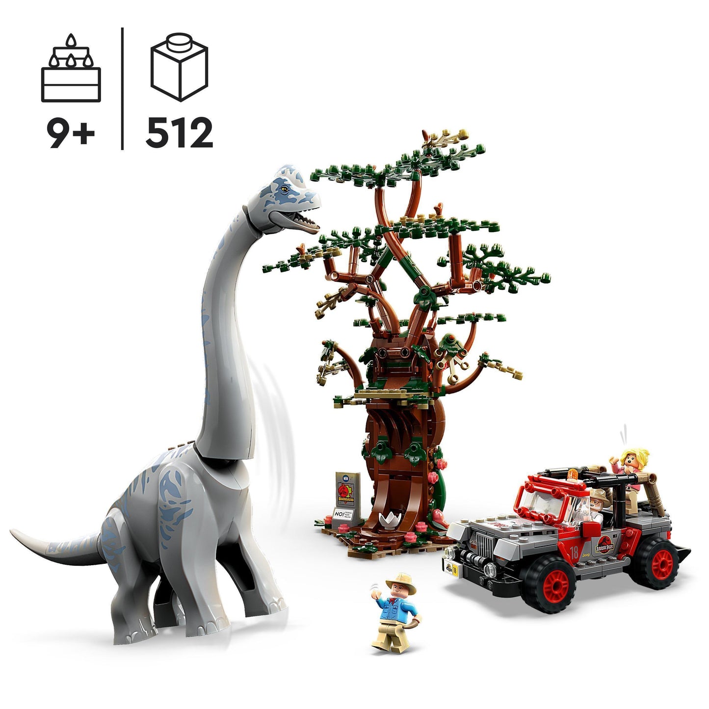 LEGO Brachiosaurus ontdekking 76960 Jurrasic World LEGO @ 2TTOYS LEGO €. 71.99