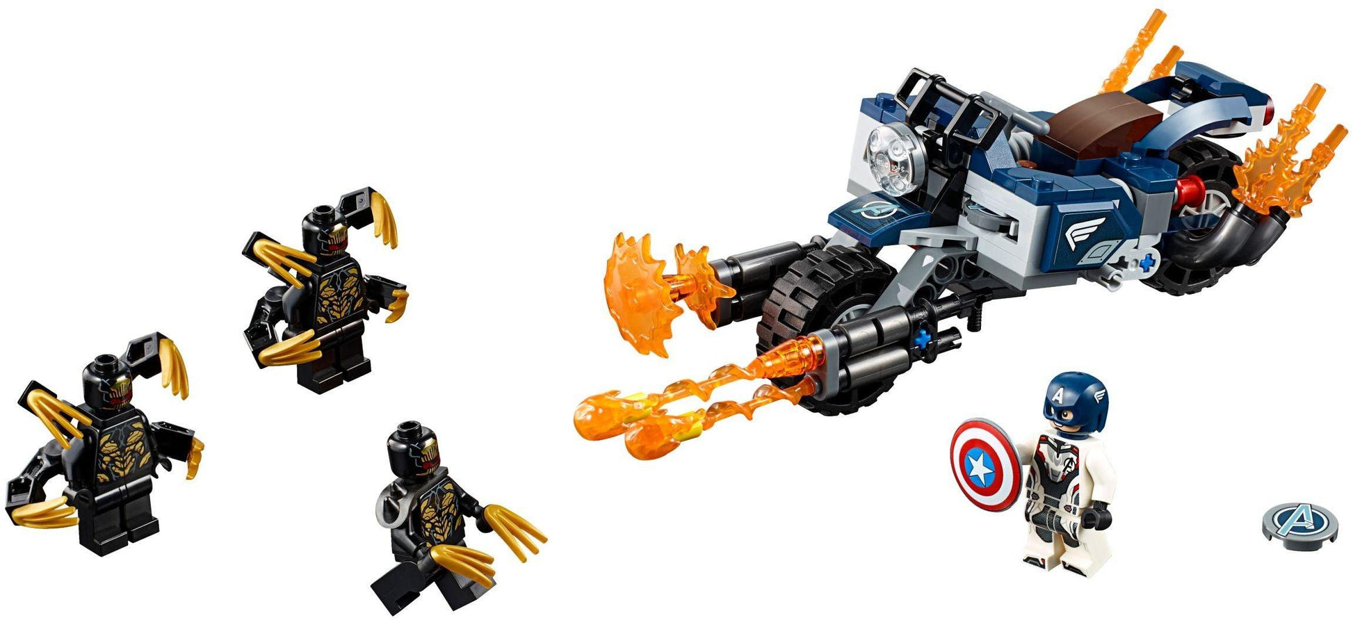 LEGO Captain America: Aanval van de Outriders 76123 Marvel Super Heroes LEGO Captain America: Outriders Attack 76123 Marvel Super Heroes 76123 @ 2TTOYS LEGO €. 16.49