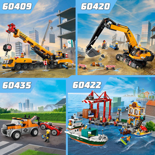 LEGO City Combideal "2": 60420, 60422, 60435 & 60409 (Pre-Order: verwacht juni) LEGO ACTIEPAKKETTEN @ 2TTOYS LEGO COMBIDEAL €. 249.99
