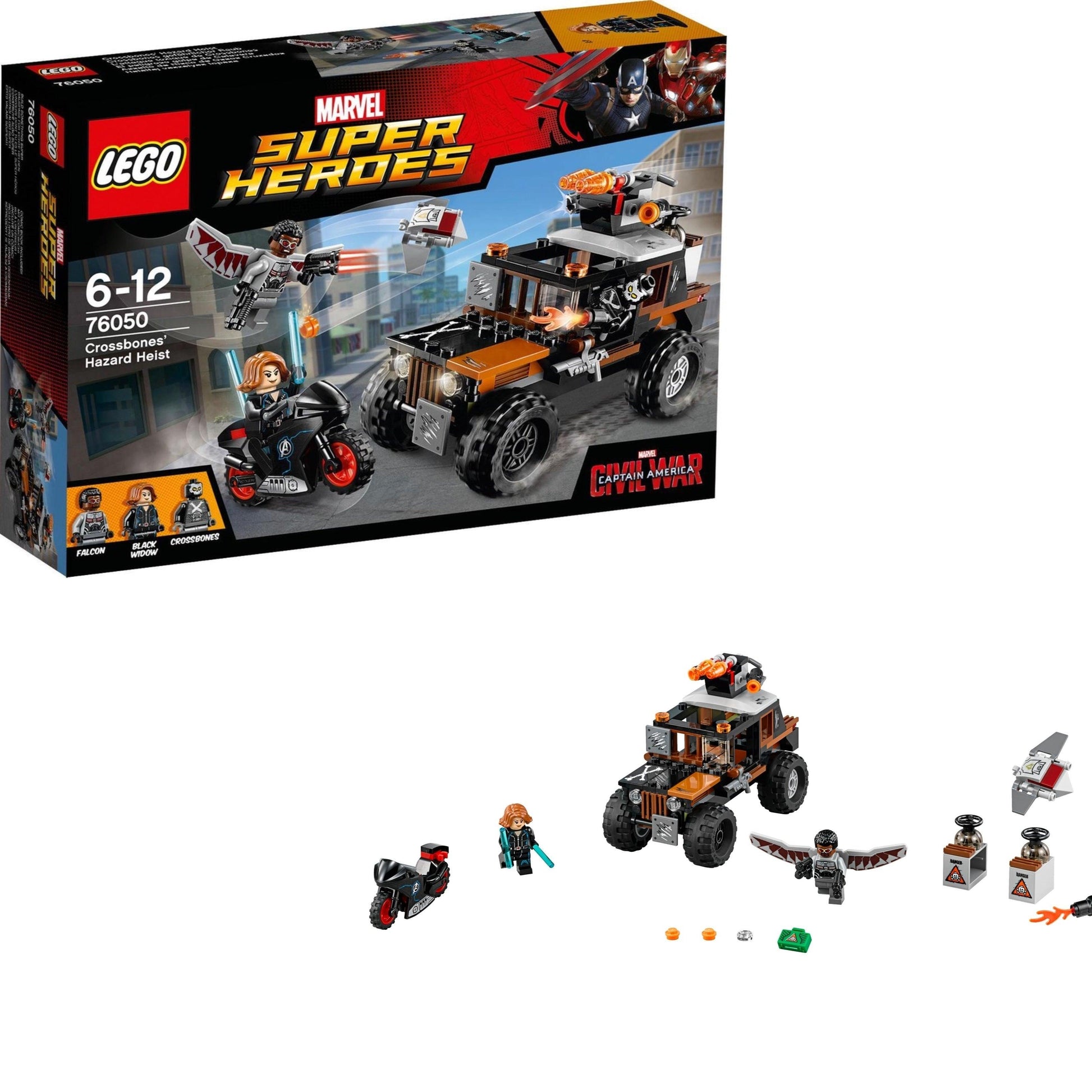 LEGO Crossbones’ Gifdiefstal 76050 Avengers LEGO SUPERHEROES @ 2TTOYS LEGO €. 49.99