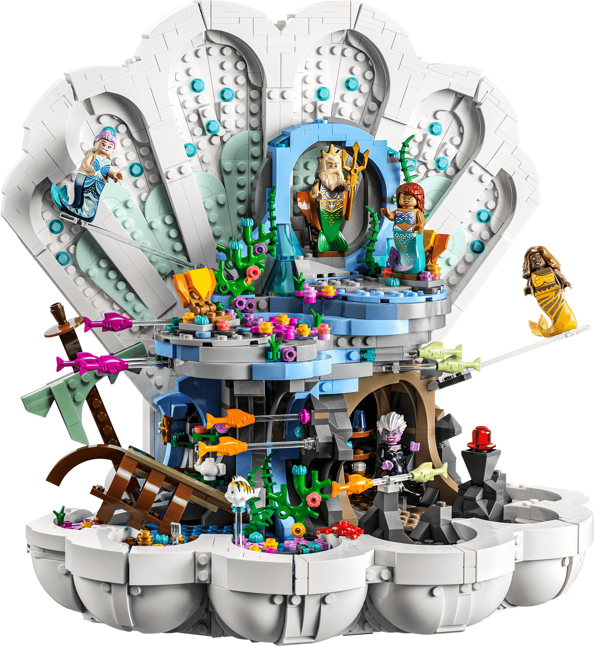 LEGO De Kleine Zeemeermin koninklijke schelp 43225 Disney LEGO DISNEY @ 2TTOYS LEGO €. 164.99