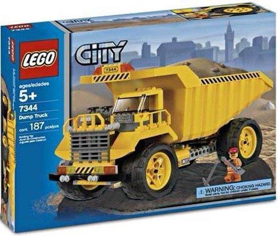 LEGO Dump truck 7344 CITY LEGO CITY BOUWPLAATS @ 2TTOYS LEGO €. 29.99
