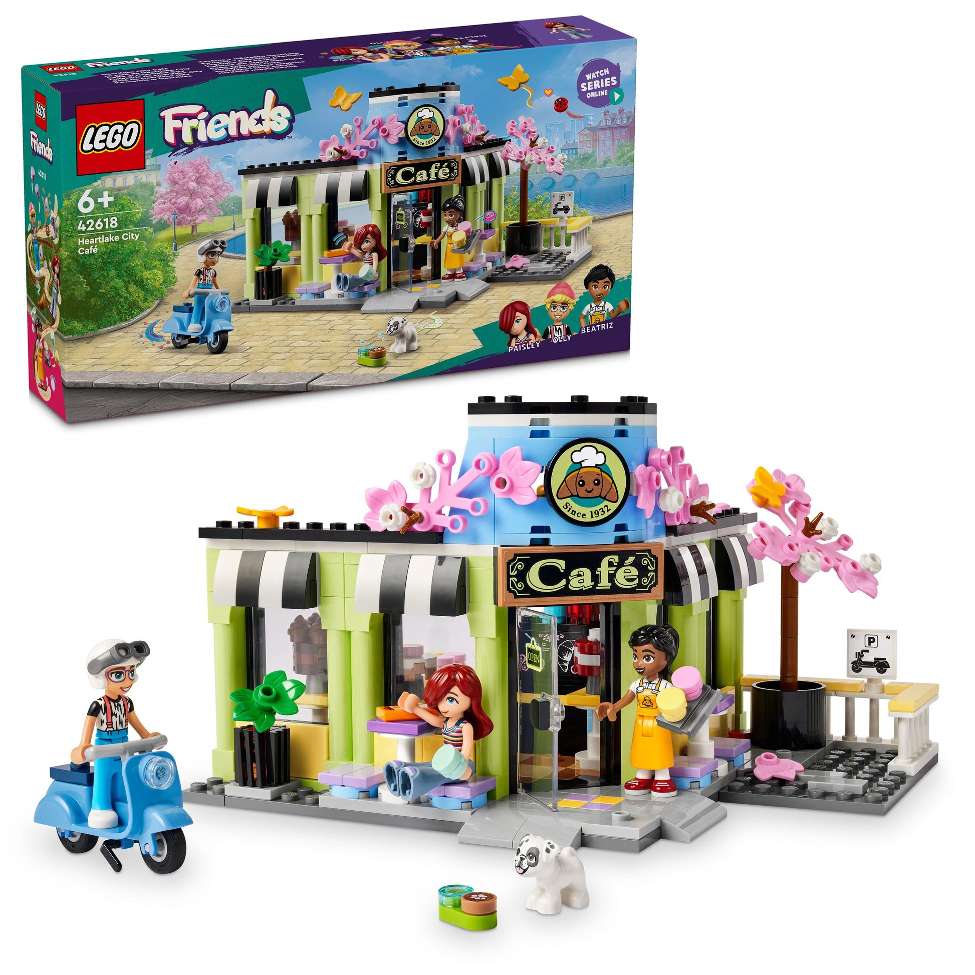 LEGO Heartlake City Café 42618 Friends (Pre-Order: verwacht juni) LEGO FRIENDS @ 2TTOYS LEGO €. 24.99