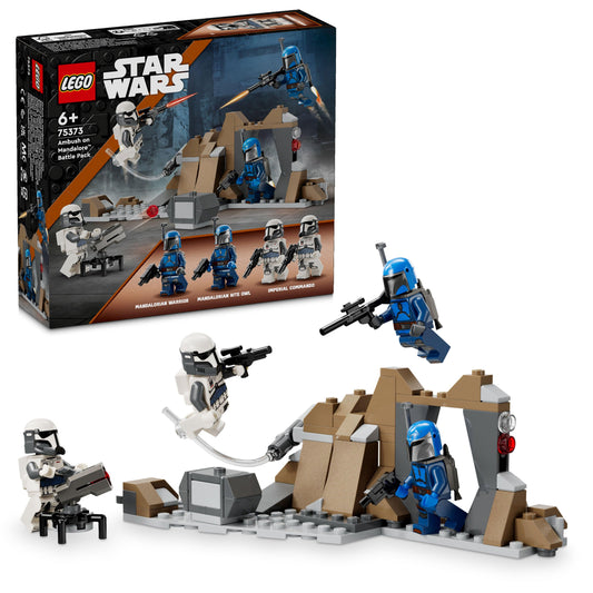 LEGO Hinderlaag op Mandalore Battle Pack 75373 StarWars (Pre-Order: verwacht) LEGO STARWARS @ 2TTOYS LEGO €. 18.49