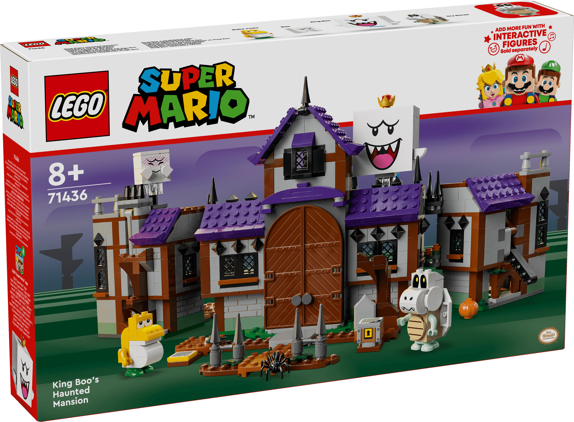LEGO King Boo's spookhuis 71436 SuperMario LEGO SUPERMARIO @ 2TTOYS | Official LEGO shop😊🥰 LEGO €. 63.48