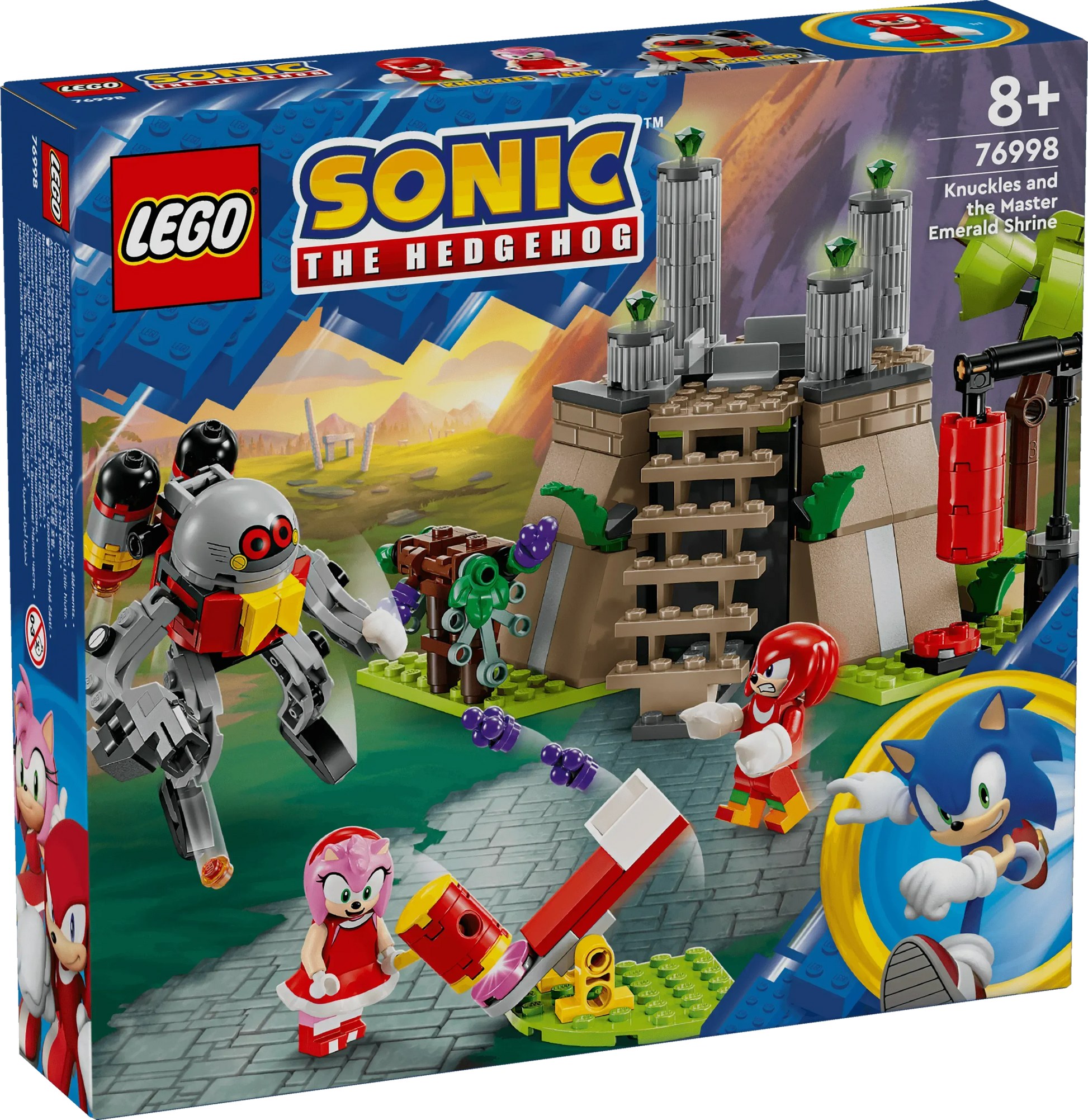 LEGO Knuckles en de Master Emerald tempel 76998 Sonic LEGO Sonic @ 2TTOYS | Official LEGO shop😊🥰 LEGO €. 29.49