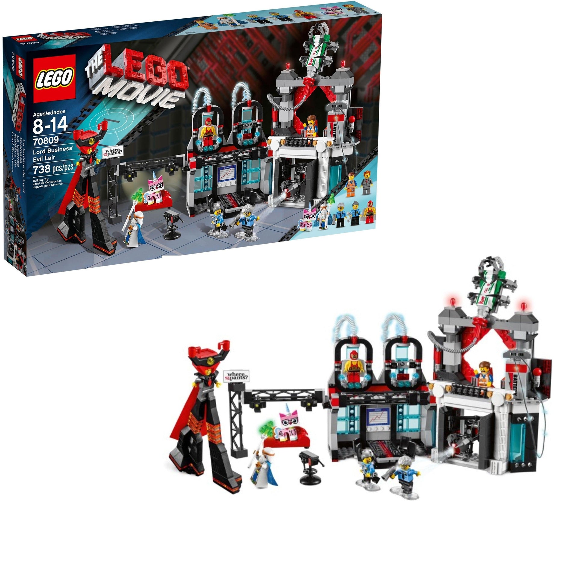 LEGO Lord Business schuilplaats 708509 LEGO Movie @ 2TTOYS 2TTOYS €. 59.99