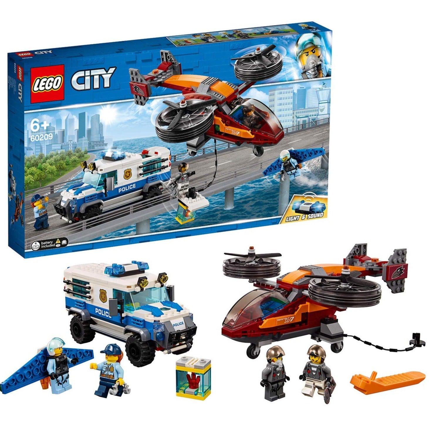 LEGO Lucht politie diamantroof met helikopter 60209 City LEGO CITY POLITIE @ 2TTOYS LEGO €. 44.99