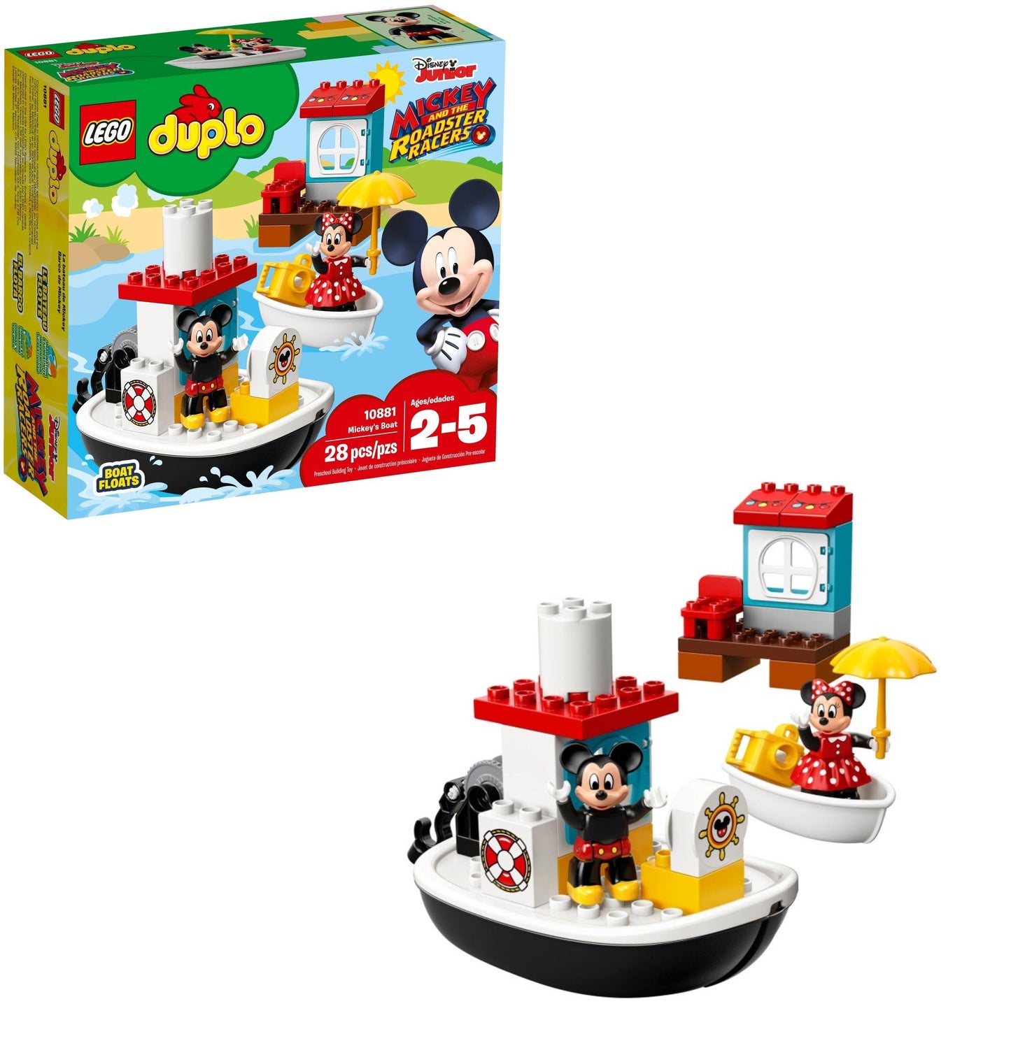 LEGO Mickey's boot 10881 DUPLO LEGO DUPLO MICKEY MOUSE @ 2TTOYS LEGO €. 19.99