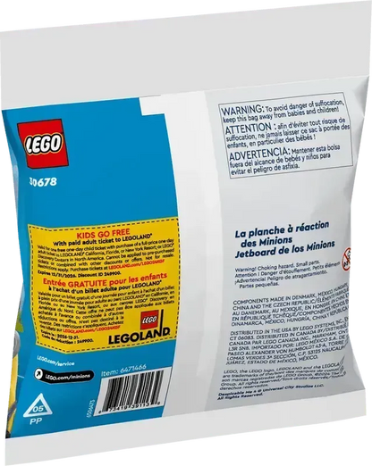 LEGO Minion op raketskateboard 30678 Minions Polybag LEGO CREATOR @ 2TTOYS | Official LEGO shop😊🥰 LEGO €. 3.99