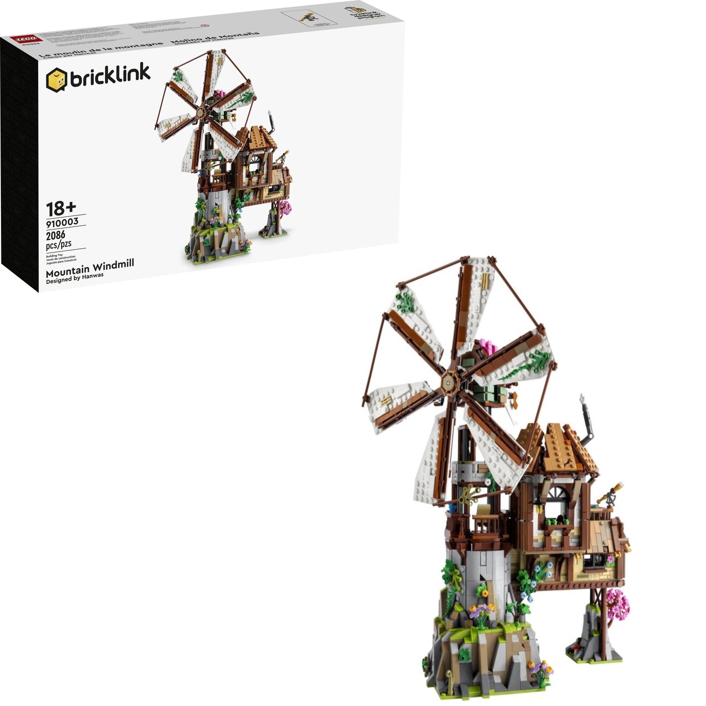 LEGO Mountain Windmill 910003 Bricklink LEGO BRICKLINK @ 2TTOYS BRICKLINK €. 219.99