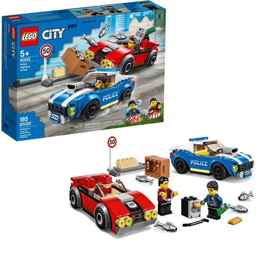 LEGO Politie arrestatie op de snelweg 60242 City | 2TTOYS ✓ Official shop<br>