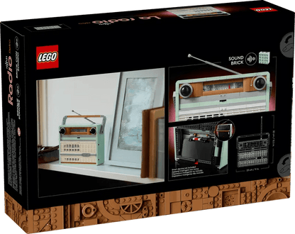 LEGO Retroradio 10334 Icons LEGO ICONS @ 2TTOYS LEGO €. 85.99