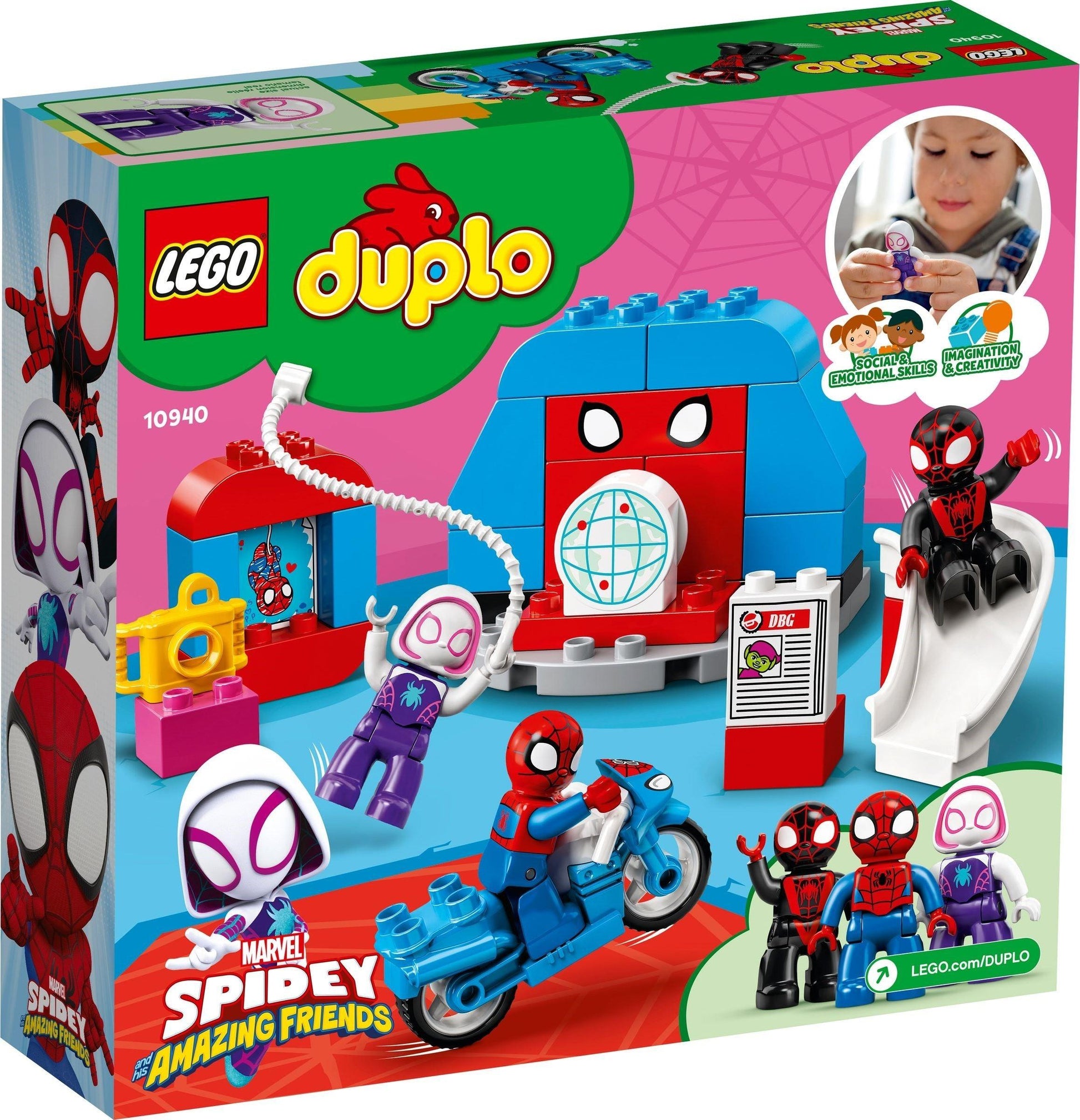 LEGO Spider Man hoofdkwartier 10940 DUPLO LEGO SPIDERMAN @ 2TTOYS LEGO €. 22.49