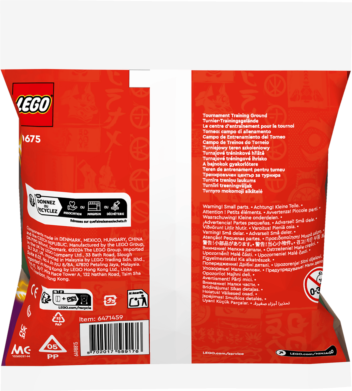 LEGO Toernooi trainingsveld 30675 Ninjago LEGO CREATOR @ 2TTOYS LEGO €. 3.49