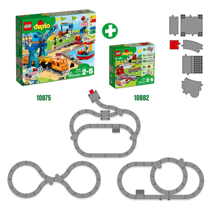 LEGO Trein rails als uitbreiding 10882 DUPLO LEGO DUPLO @ 2TTOYS LEGO €. 16.98