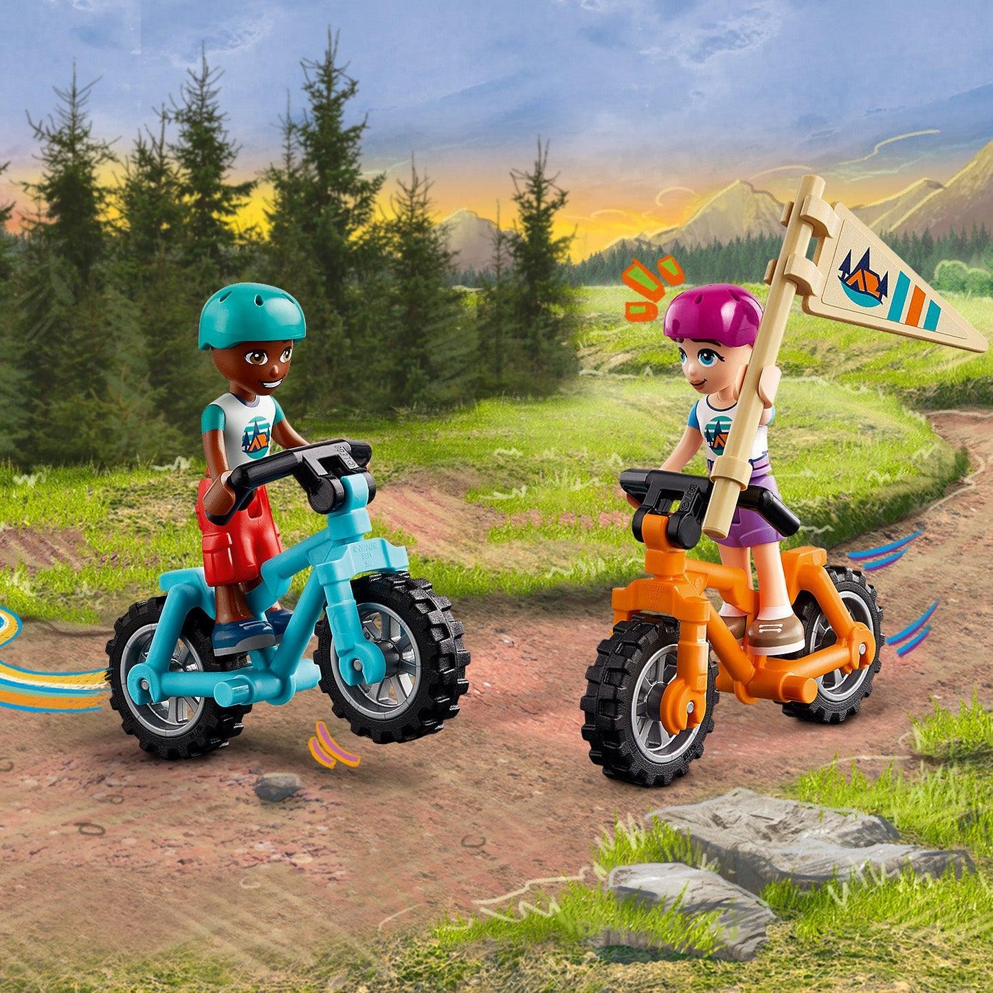 LEGO Vakantie Kamp Knusse Hutten 42624 Friends (Pre-Order: verwacht juni) LEGO Friends @ 2TTOYS LEGO €. 37.49