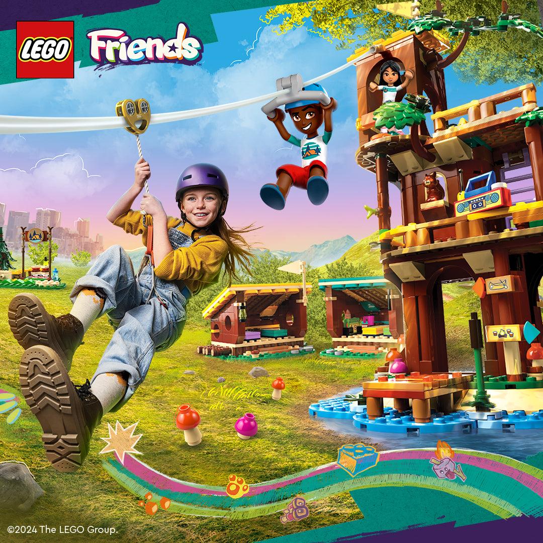 LEGO Vakantie Kamp Knusse Hutten 42624 Friends (Pre-Order: verwacht juni) LEGO Friends @ 2TTOYS LEGO €. 37.49