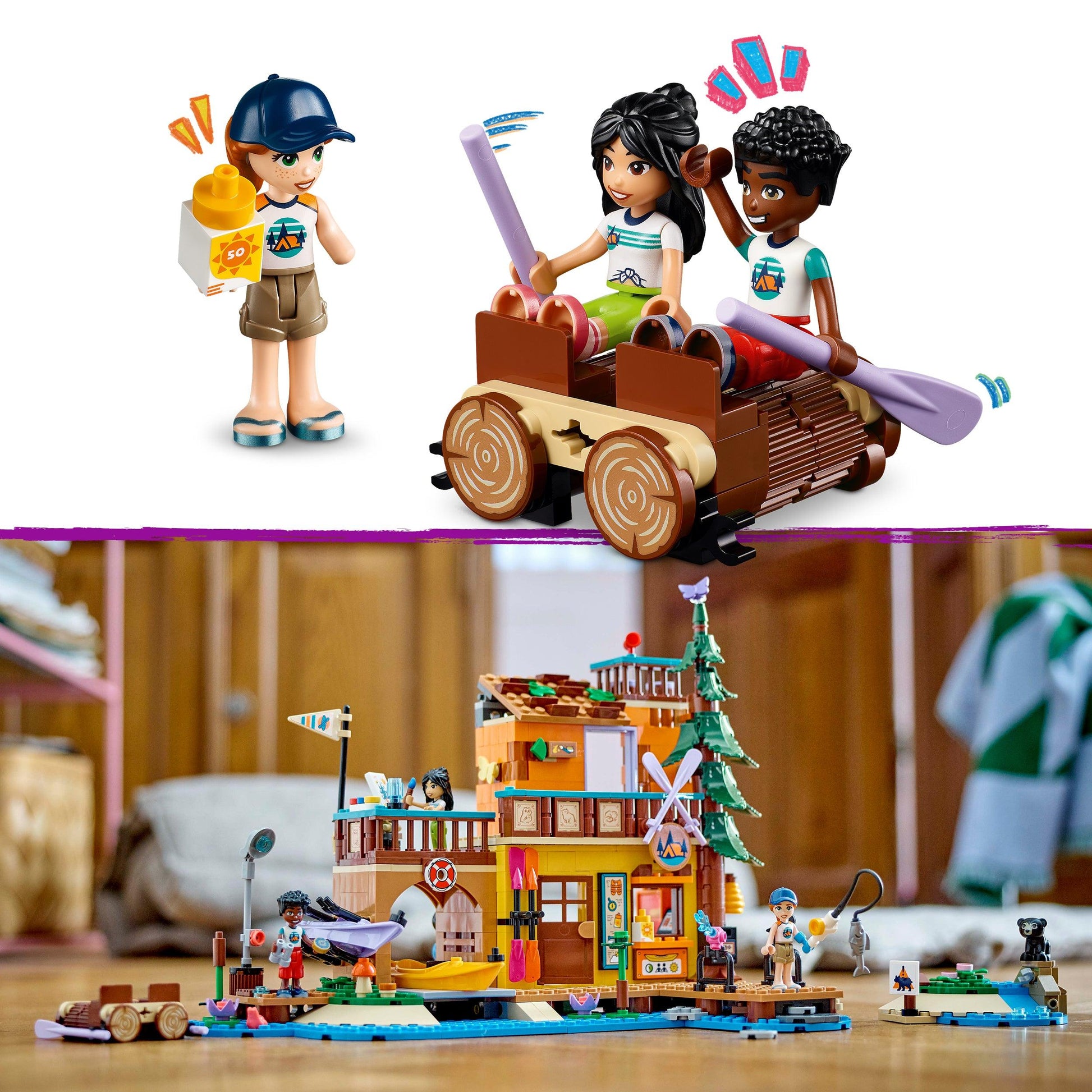 LEGO Water sport avonturen kamp 42626 Friends (Pre-Order: verwacht juni) LEGO FRIENDS @ 2TTOYS LEGO €. 59.49