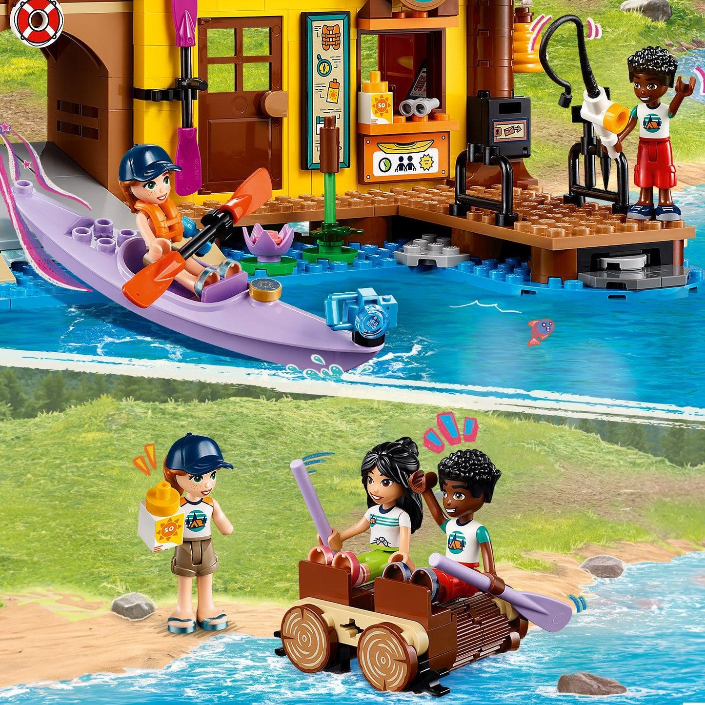 LEGO Water sport avonturen kamp 42626 Friends (Pre-Order: verwacht juni) LEGO FRIENDS @ 2TTOYS LEGO €. 59.49