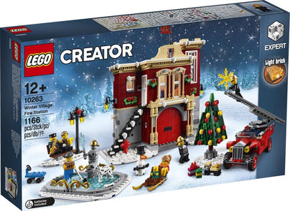 LEGO Winter dorp kerst Brandweer 10263 Icons LEGO CREATORT EXPERT @ 2TTOYS LEGO €. 159.99