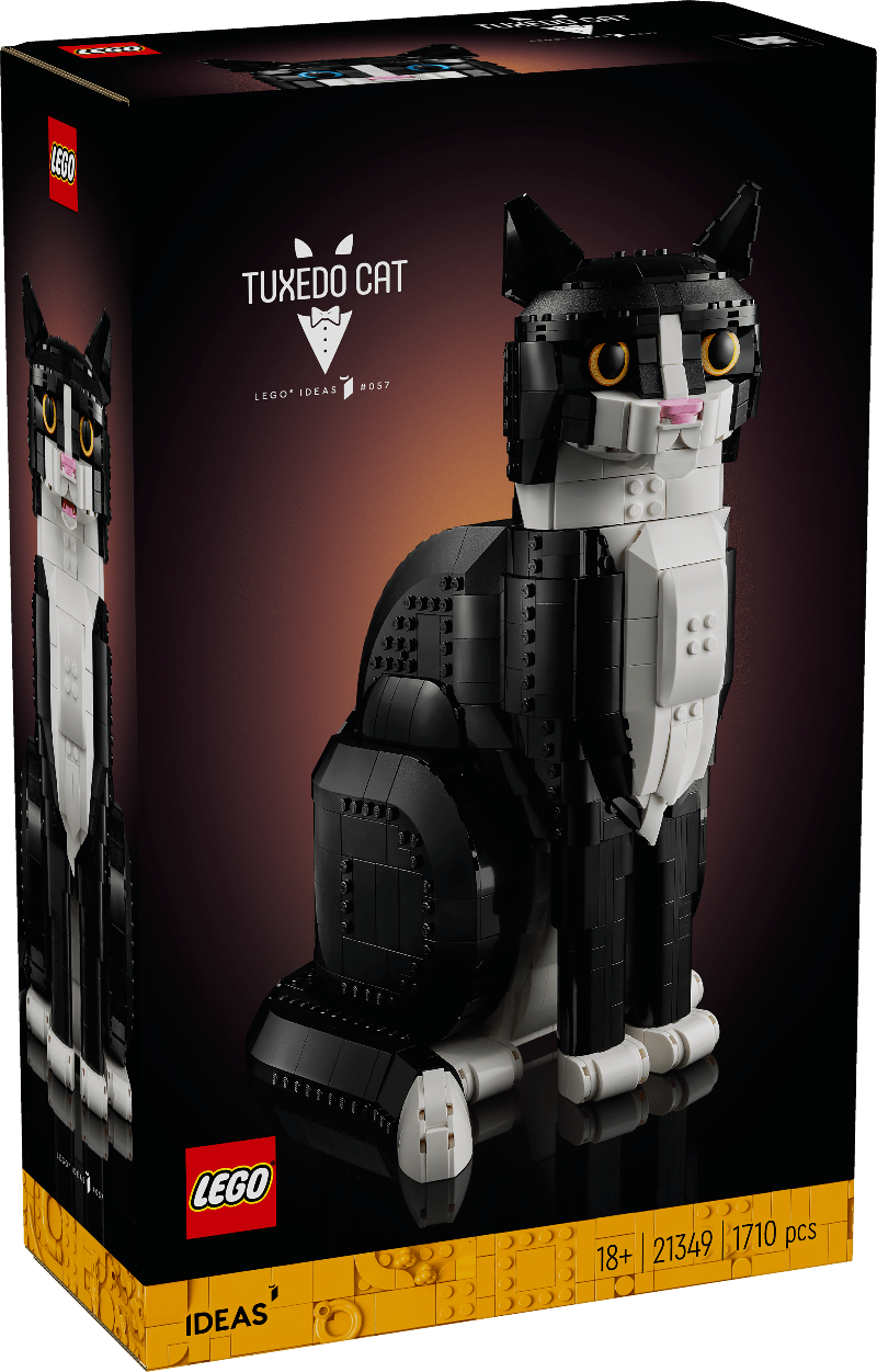 LEGO Zwart-witte Tuxedo kat 21349 Ideas (verwacht) LEGO IDEAS @ 2TTOYS LEGO €. 88.99