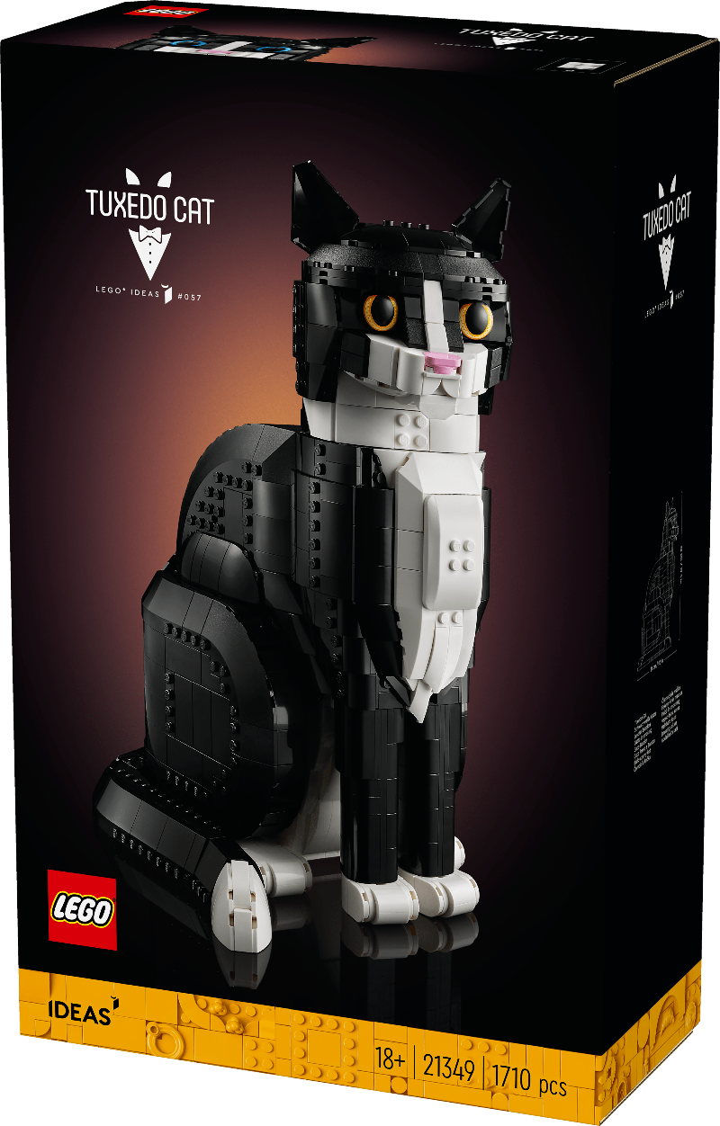 LEGO Zwart-witte Tuxedo kat 21349 Ideas (verwacht) LEGO IDEAS @ 2TTOYS LEGO €. 88.99