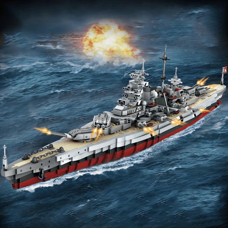 Slagschip Bismarck 2080 delig BLOCKZONE @ 2TTOYS BLOCKZONE €. 199.99