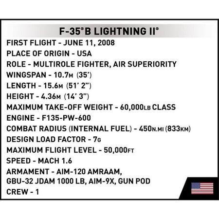 COBI F-35B Lightning II (USAF) 5829 Armed Forces COBI @ 2TTOYS COBI €. 41.99
