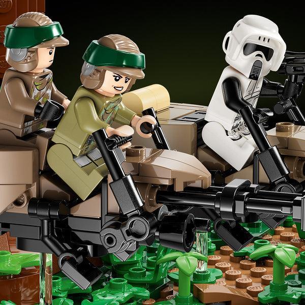 LEGO 75353 Endor Speeder Bike Chase Diorama LEOG STARWARS @ 2TTOYS LEGO €. 67.48