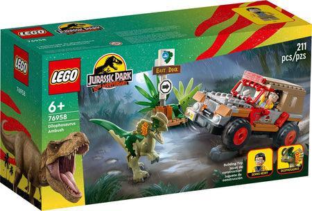 LEGO 76958 Dilophosaurus hinderlaag LEGO JURASSIC WORLD @ 2TTOYS LEGO €. 22.49