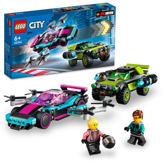LEGO Aangepaste racewagens 60396 City LEGO CITY @ 2TTOYS LEGO €. 29.99