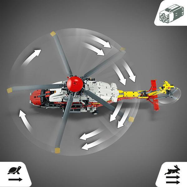 LEGO Airbus H175 Reddings Helicopter 42145 Technic LEGO TECHNIC @ 2TTOYS LEGO €. 178.49