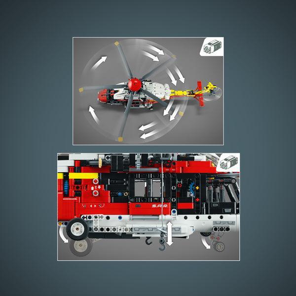 LEGO Airbus H175 Reddings Helicopter 42145 Technic LEGO TECHNIC @ 2TTOYS LEGO €. 178.49